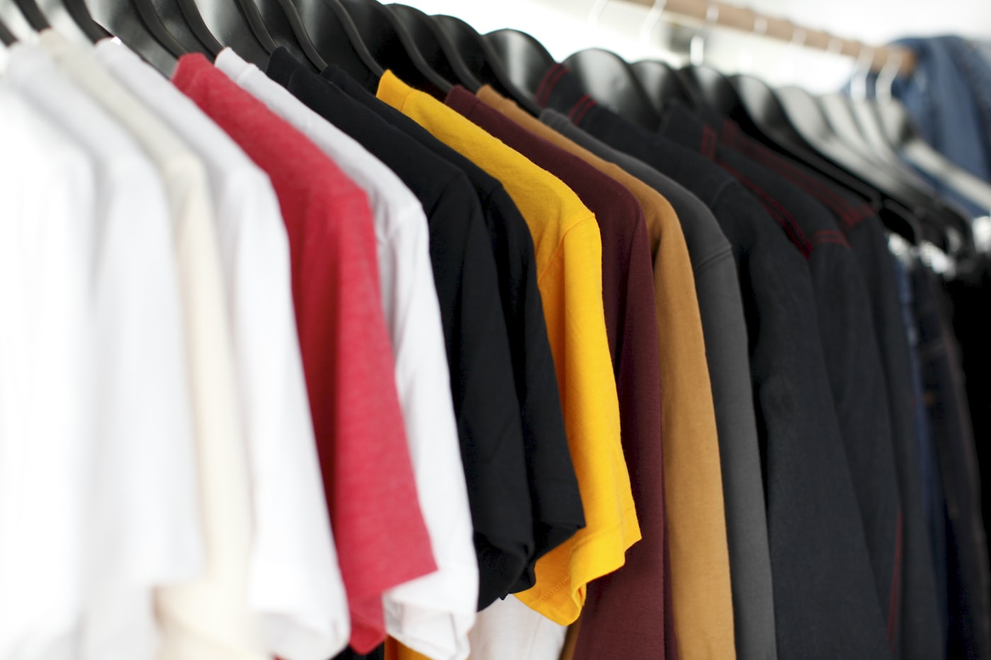 Garments and production work in a clothing atelier